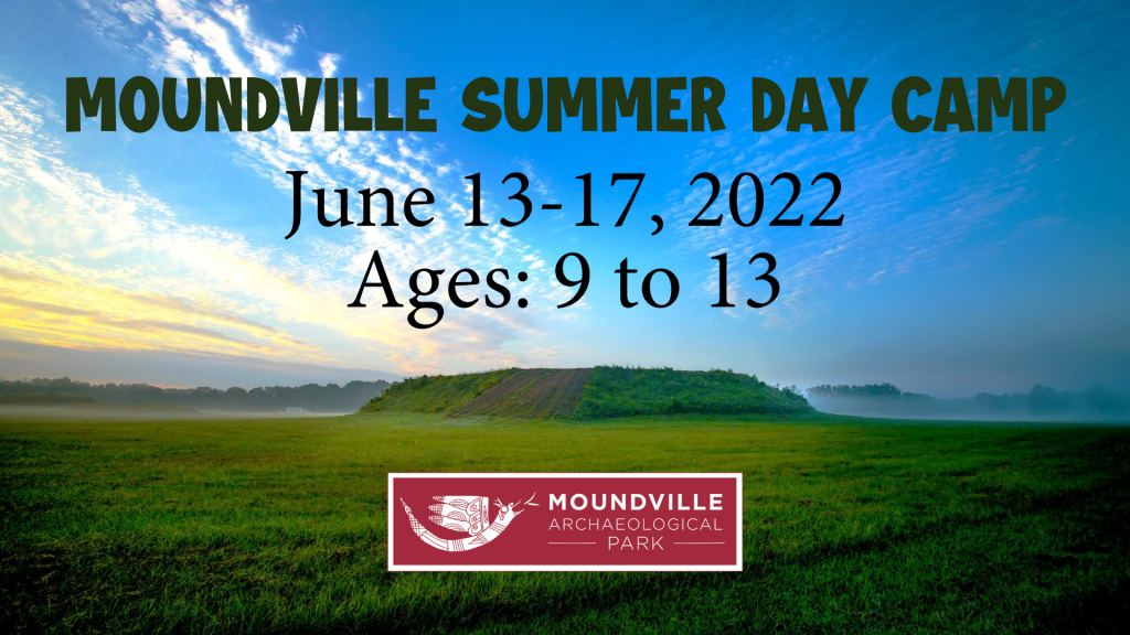 2022 Moundville Summer Day Camp promotional graphic